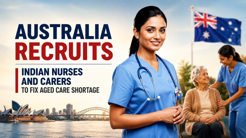 AUSTRALIA RECRUITS INDIAN NURSES AND CARERS TO FIX AGED CARE SHORTAGE